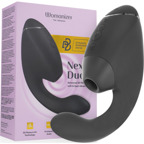 Διεγέρτης Womanizer Duo Next με τεχνολογία 3D Pleasure Air