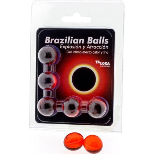 Λιπαντικό Taloka Brazilian Balls με θερμό και ψυχρό αποτέλεσμα