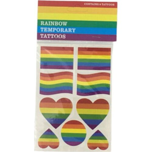 Τατουάζ LGBT PRIDE για διασκεδαστικές εκδηλώσεις