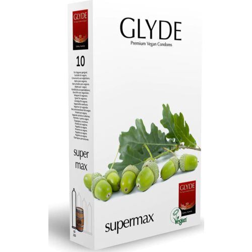 Προφυλακτικά Glyde Ultra Supermax για μεγάλα μεγέθη
