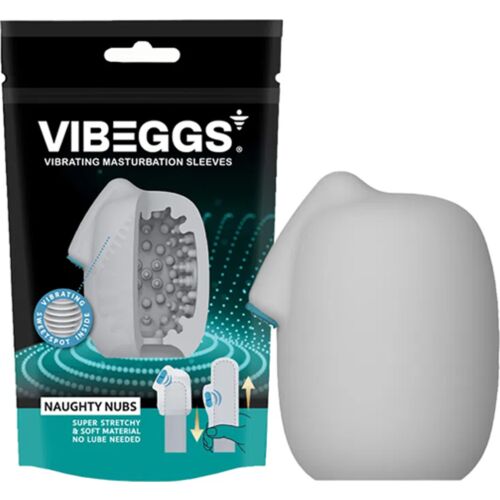 Αυνανιστήριο Vibeggs Naughty Nubs με δονήσεις