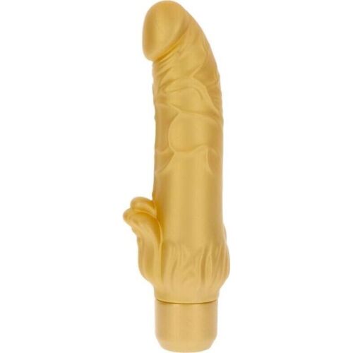 Δονητής GET REAL Gold Dicker Stim με Διεγέρτη