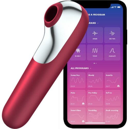 Δονητής SATISFYER DUAL LOVE με Αναρροφητήρα