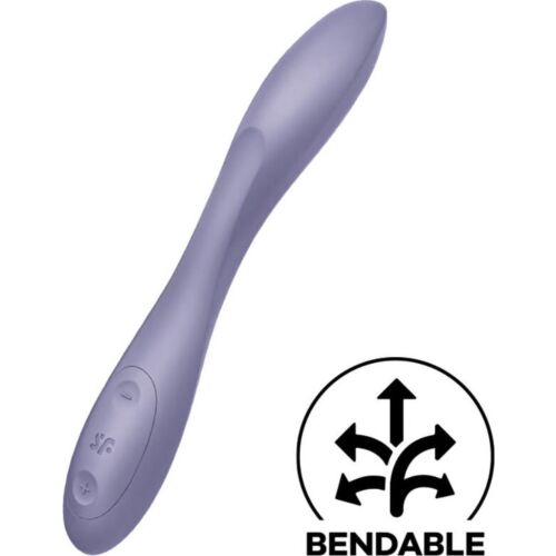 Δονητής SATISFYER G-SPOT FLEX 2 με ευέλικτη εφαρμογή