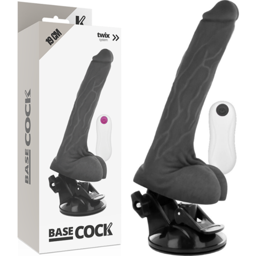 Δονητής BASECOCK 19 cm με Τηλεχειριστήριο