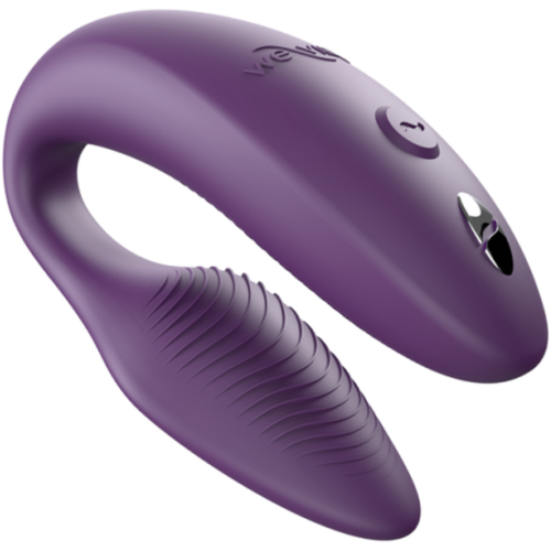 Ρυθμιζόμενος δονητής ζευγαριών WE-VIBE SYNC 2 μωβ