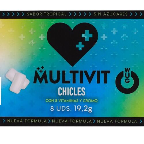 Τσίχλα WUG GUM MULTIVIT | Λαχταριστή γεύση γλυκόριζας