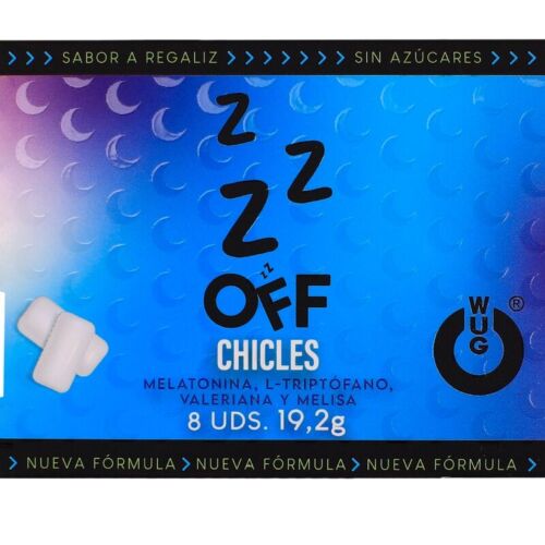 Chicles WUG GUM WUG OFF με βαλεριάνα