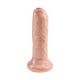 Ντίλντο King Cock 15 cm με κινητό πρόσχημα