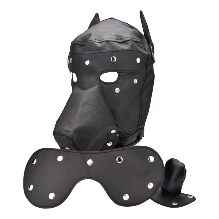 Μάσκα Δεσμών Bound to Please Dog Mask με αφαιρούμενα χαρακτηριστικά Μάσκα Δεσμών Bound to Please Dog Mask με αφαιρούμενα χαρακτηριστικά