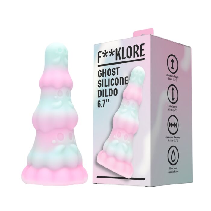 Δονητής F**kLore Ghost 17 cm με βεντούζα Δονητής F**kLore Ghost 17 cm με βεντούζα
