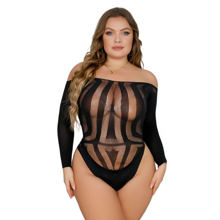 Σώμα Lace Long Sleeved Cut Out Back για όλες τις σιλουέτες Σώμα Lace Long Sleeved Cut Out Back για όλες τις σιλουέτες