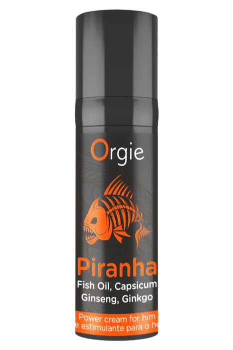 Κρέμα Διέγερσης Orgie PIRANHA με Άμεση Δράση Κρέμα Διέγερσης Orgie PIRANHA με Άμεση Δράση
