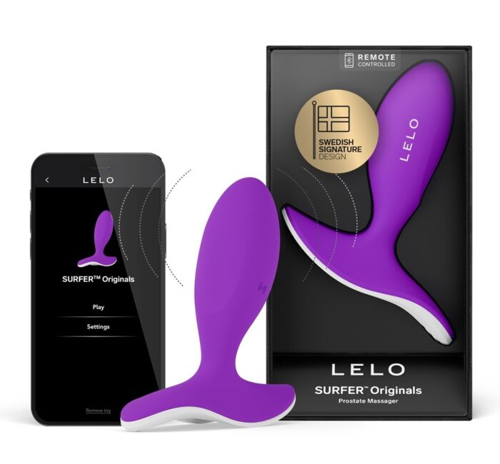 Πρωκτικό βύσμα LELO Originals SURFER με σύνδεση σε εφαρμογή