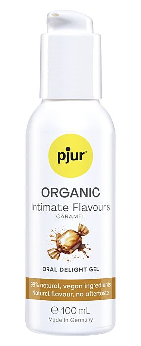 Τζελ Pjur ORGANIC Intimate Flavours με γεύση καραμέλα