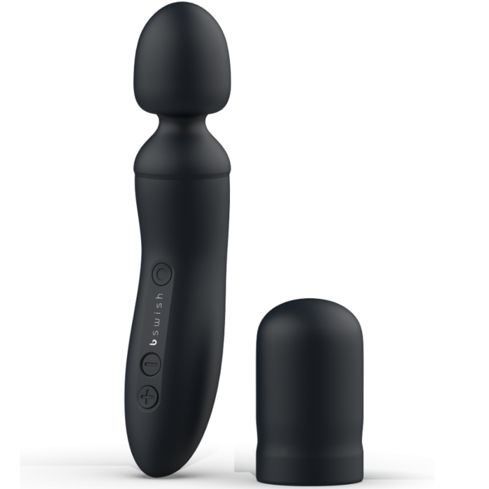 B SWISH - BTHRILLED VIBRATOR WAND PREMIUM BLACK B SWISH - BTHRILLED VIBRATOR WAND PREMIUM BLACK
