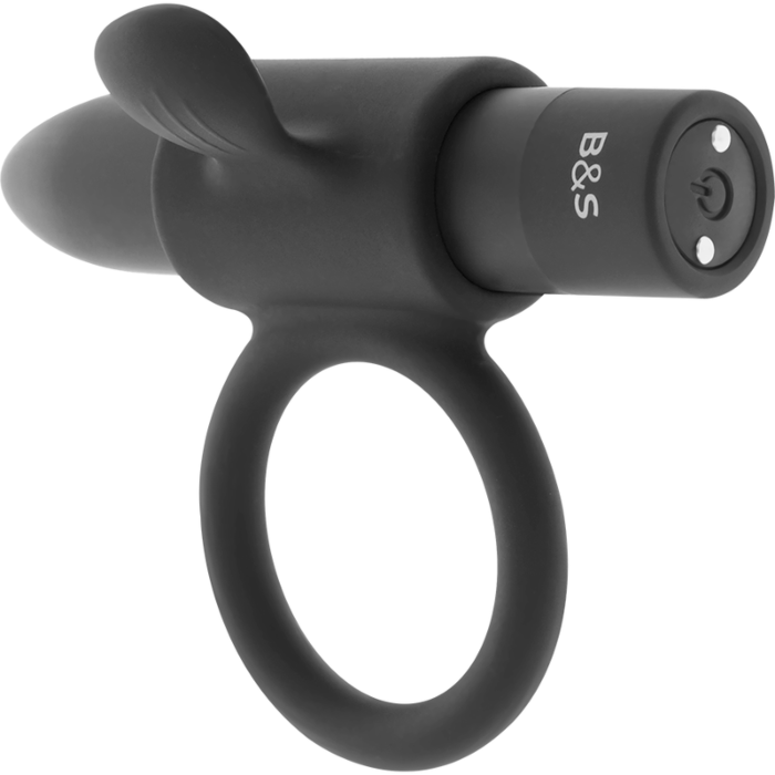 Δονητικό δαχτυλίδι BLACK&SILVER CAMERON BLACK RECHARGEABLE RING με κλειτοριδικό διεγέρτη Δονητικό δαχτυλίδι BLACK&SILVER CAMERON BLACK RECHARGEABLE RING με κλειτοριδικό διεγέρτη