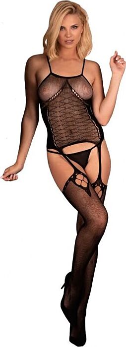 Bodystocking Negro Livco Corsetti Amrin Sexy