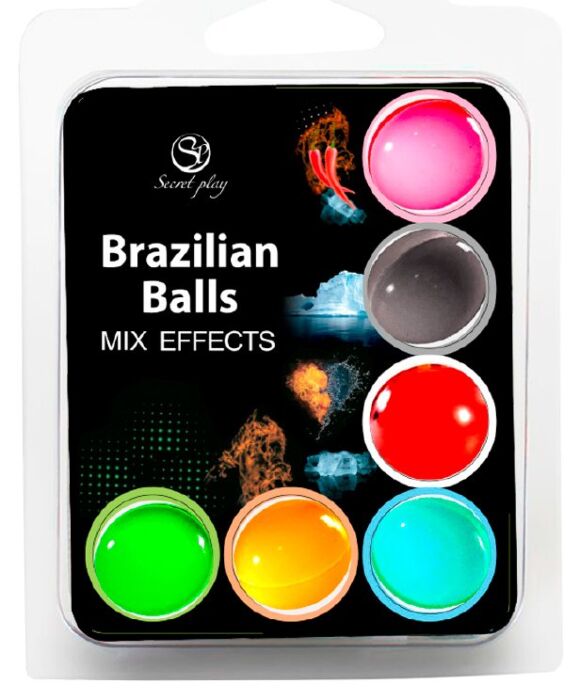 Μπάλες Brazilian Balls Secretplay Set 6 με ερωτική αίσθηση
