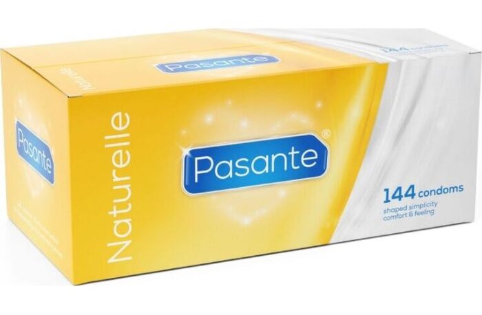 Προφυλακτικά Pasante Naturelle 144 τεμάχια με κωνική μορφή