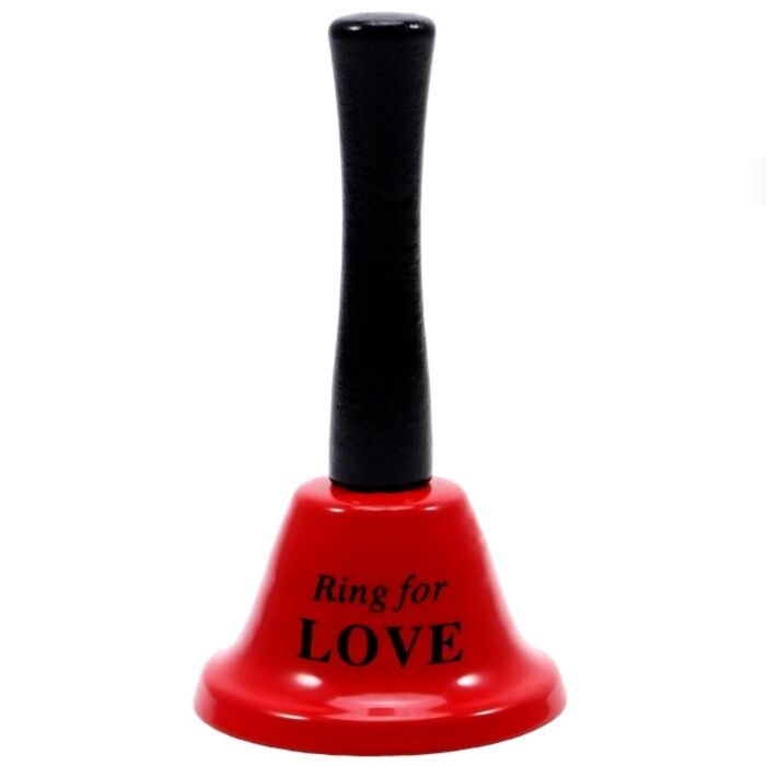 DIABLO PICANTE - RED 'RING FOR LOVE' HAND BELL DIABLO PICANTE - RED 'RING FOR LOVE' HAND BELL