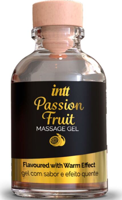 Intt massage & oral sex - gel de masaje sabor a fruta de la pasiãn efecto calor