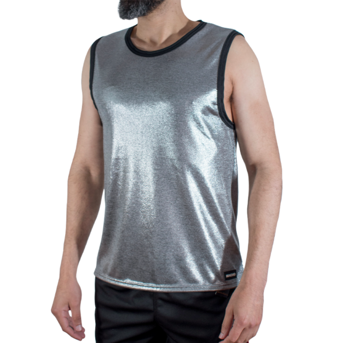 MACHO - FINE GLITTER T-SHIRT S/M MACHO - FINE GLITTER T-SHIRT S/M