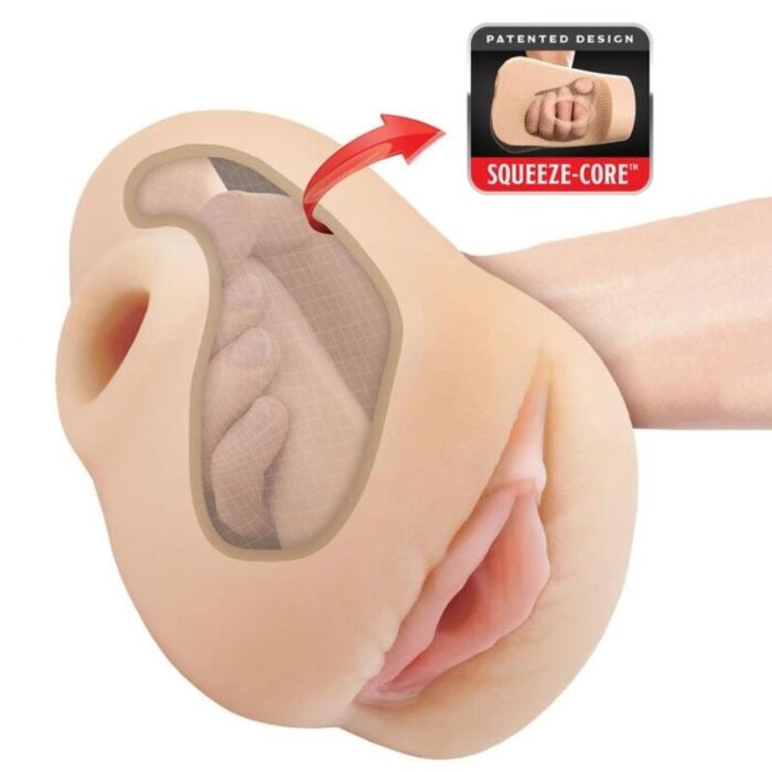 PDX PLUS - REALISTIC VAGINA PUSSY POUNDER SQUEEZE STROKER 18 CM PDX PLUS - REALISTIC VAGINA PUSSY POUNDER SQUEEZE STROKER 18 CM