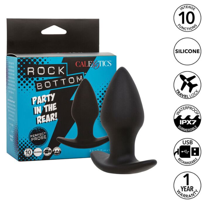 Plug CALEXOTICS ROCK BOTTOM με 10 δονήσεις