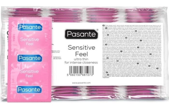 Προφυλακτικά PASANTE Sensitive Feel - Υπέροχη αίσθηση επαφής