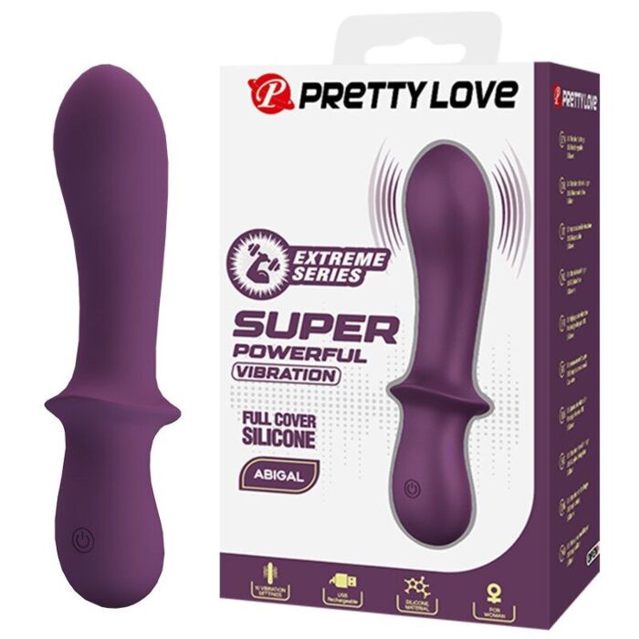 PRETTY LOVE - ABIGAIL RECHARGEABLE VIBRATOR 10 FUNCTIONS PURPLE PRETTY LOVE - ABIGAIL RECHARGEABLE VIBRATOR 10 FUNCTIONS PURPLE