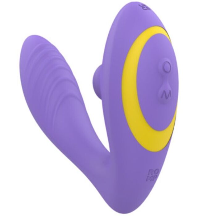 ROMP - REVERB G-SPOT STIMULATOR AND CLITORAL SUCTION DEVICE PURPLE ROMP - REVERB G-SPOT STIMULATOR AND CLITORAL SUCTION DEVICE PURPLE