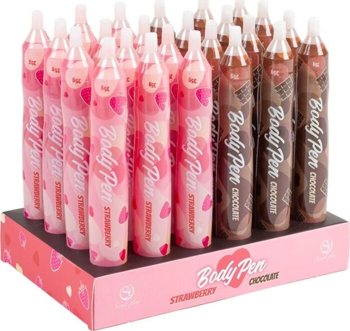 Στυλό ζωγραφικής σώματος SECRETPLAY COSMETIC BODY PEN DISPLAY 24 UNITS