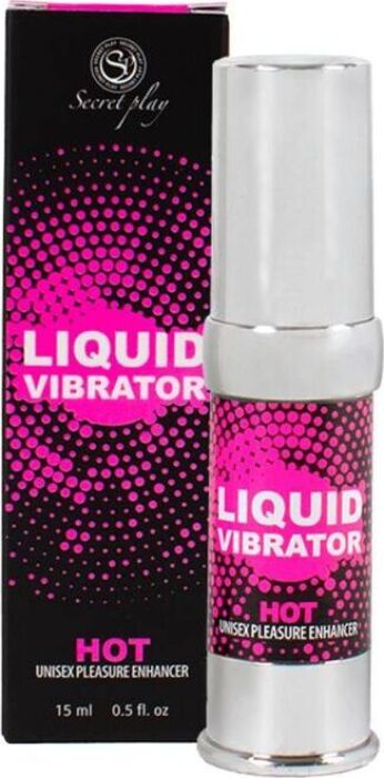 Vibrador Líquido Secretplay Hot Stimulator 15ml con Efecto Calor