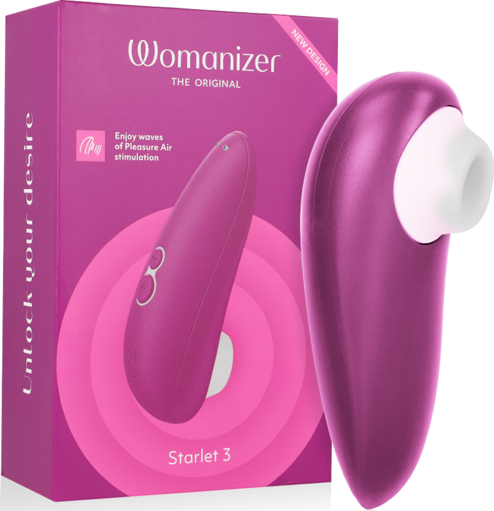 Δονητής Womanizer Starlet 3 με τεχνολογία αέρα ευχαρίστησης