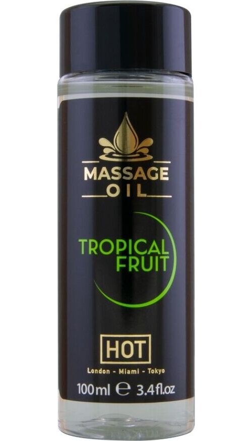 Λάδι Μασάζ HOT Fruta Tropical 100 ml με Βιταμίνη Ε