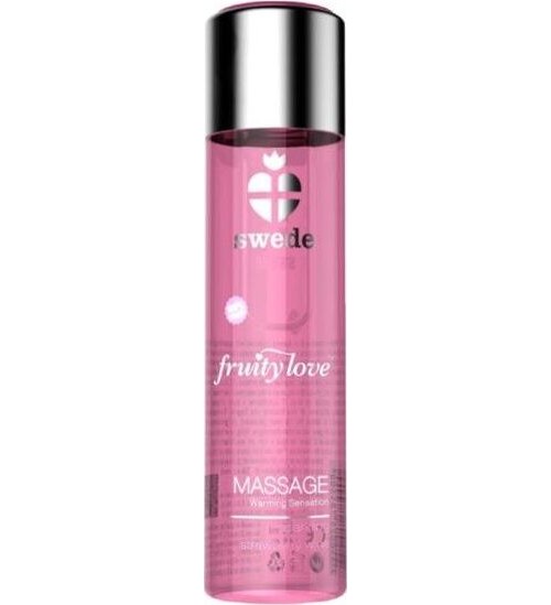 Λάδι Μασάζ SWEDE Fruity Love με Θερμαντική Αίσθηση